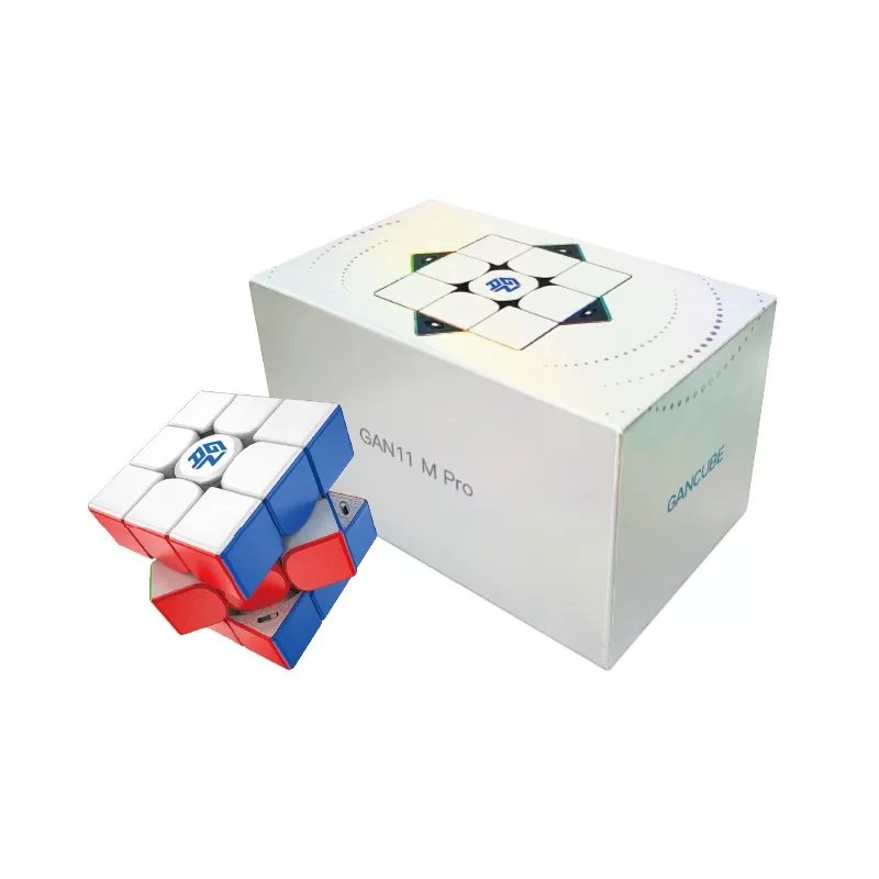 Cub Rubik si Cuburi Logice - Cub gan 11 m pro matte black, varsta de la 6 ani la +15 ani