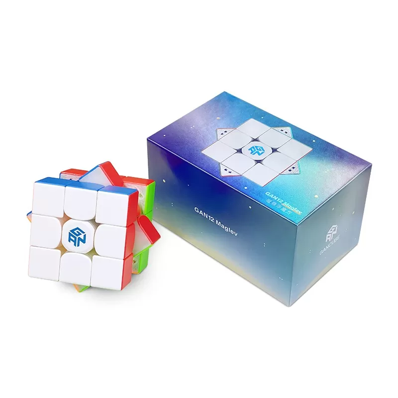 Cub Rubik si Cuburi Logice - Cub gan 12 maglev matte, varsta de la 6 ani la +15 ani