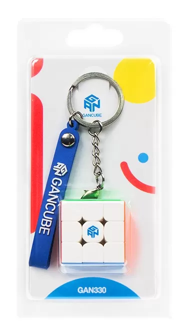 Cub Rubik si Cuburi Logice - Cub gan 330 standard breloc, varsta de la 6 ani la +15 ani