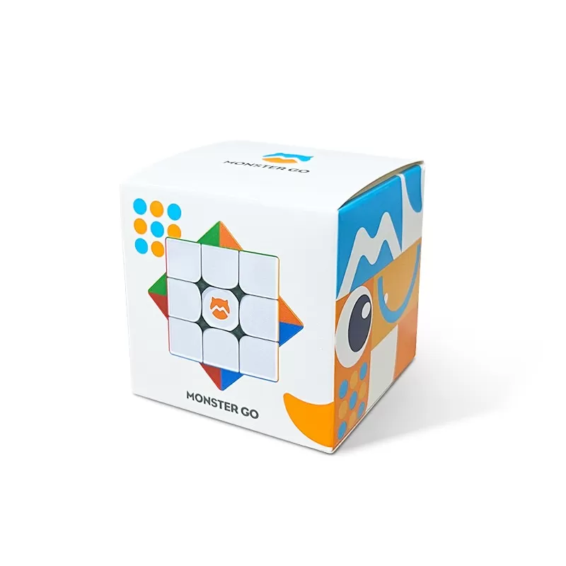 Cub Rubik si Cuburi Logice - Cub gan monster go mg3m edu, varsta de la 6 ani la +15 ani