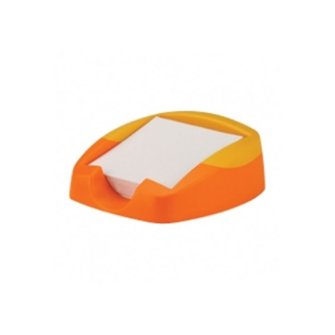 Birotică și Papetărie - Cub hartie notes Eagle Omax M5135B, 200 coli, alb, include suport plastic 126x131x51mm