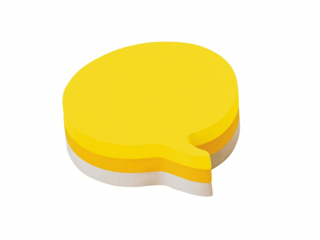 Rechizite Școlare - Cub notes adeziv 70 x 70 mm forme, Post-it