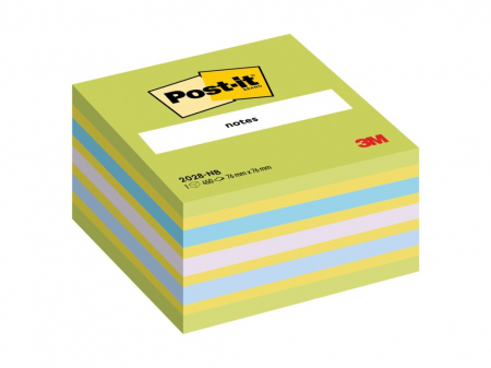 Articole din hârtie - Cub Notes adeziv Post-itÂ® Neon 76