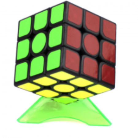 Joc educativ Cub Rubik 3x3 cu suport - Micostore.ro.