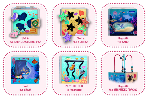 Cub senzorial Montessori - Oceanul vesel [2]