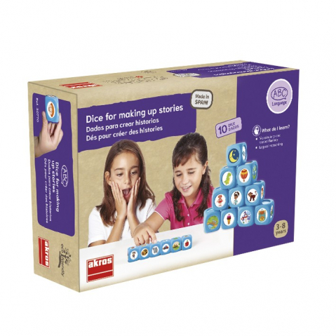Jucării și Jocuri pentru copii - Cuburi cu povesti pentru dezvoltarea vorbirii Story cubes