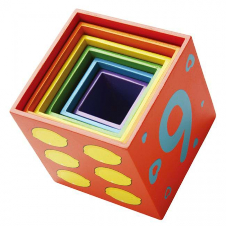 Cuburi de lemn Viga Toys [3]