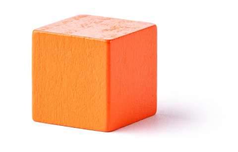 Cuburi din lemn colorate si naturale (100 piese in galeata cu capac de sortare), copii varsta 1 an+ [1]