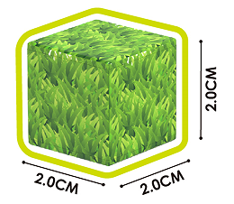 Cuburi magnetice - In natura 99 piese (2 cm) [5]