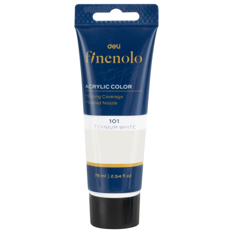 Culori acrilice 75ml alb deli [0]