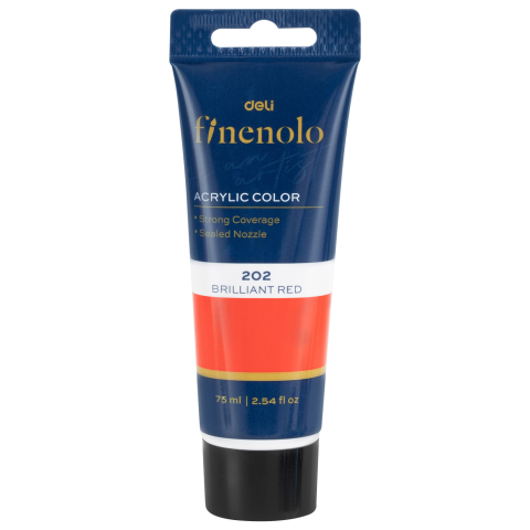 Culori acrilice 75ml rosu deli [0]
