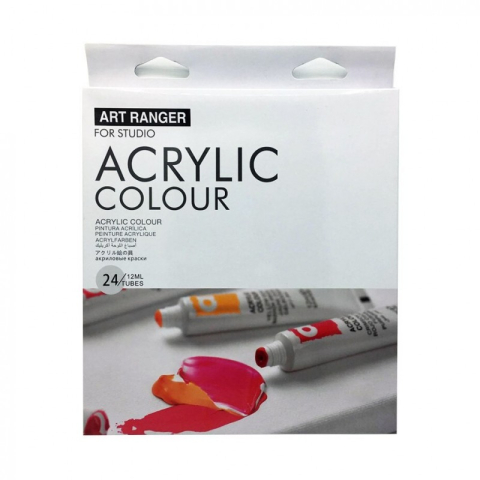 Culori acrilice Magi-Wap, 24 culori x 12ml, EA2412C [1]