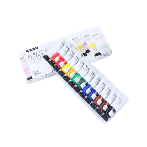 Art & Craft si Artizanat - Culori acrilice Magi-Wap Art Rangers, 12 culori x 22ml, FEA1222T