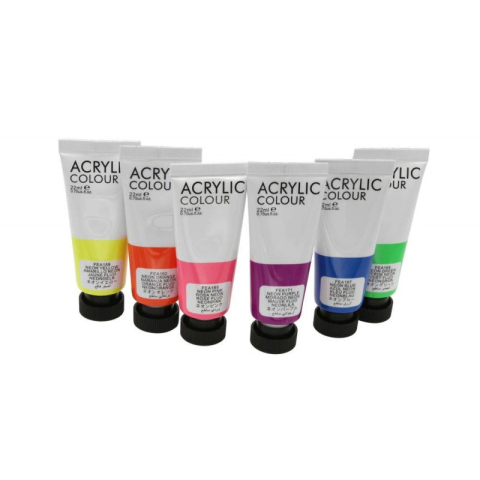 Culori acrilice Magi-Wap Art Rangers, 36 culori x 22ml, culori de baza, culori pastel, metalice, cu sclipici, FEA3622T-2 [5]