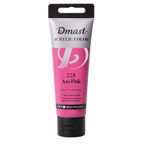 Culori acrilice profesionale 75ml roz 225 dmast by pebeo [0]