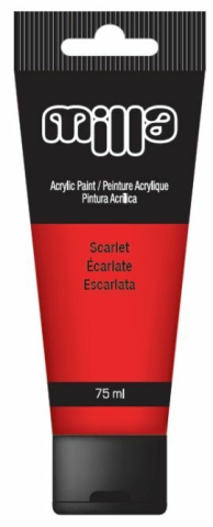 Acuarele, Tempera, Pensule si Blocuri de desen - Culori acrilice tempera 75ml roz Milla
