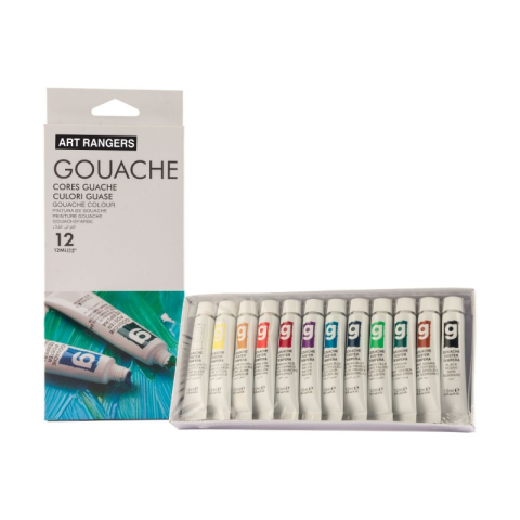 Art & Craft si Artizanat - Culori guasa Magi-Wap, 12 culori x 12ml, EG1212C
