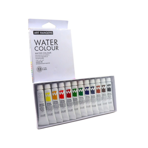 Culori tempera Colorarte, 12 culori x 12ml, EW1212C [1]