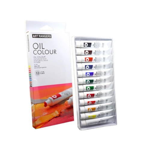 Culori ulei Colorarte, 12 culori x 12ml, EO1212C [1]