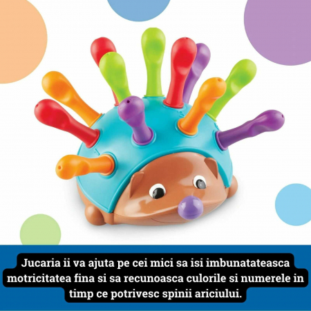 Joc de indemanare, Culorile Ariciului, 14 piese - Micostore.ro [2]