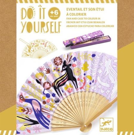 Djeco - Creeaza un evantai, set de creatie, DiY - Micostore.ro [1]