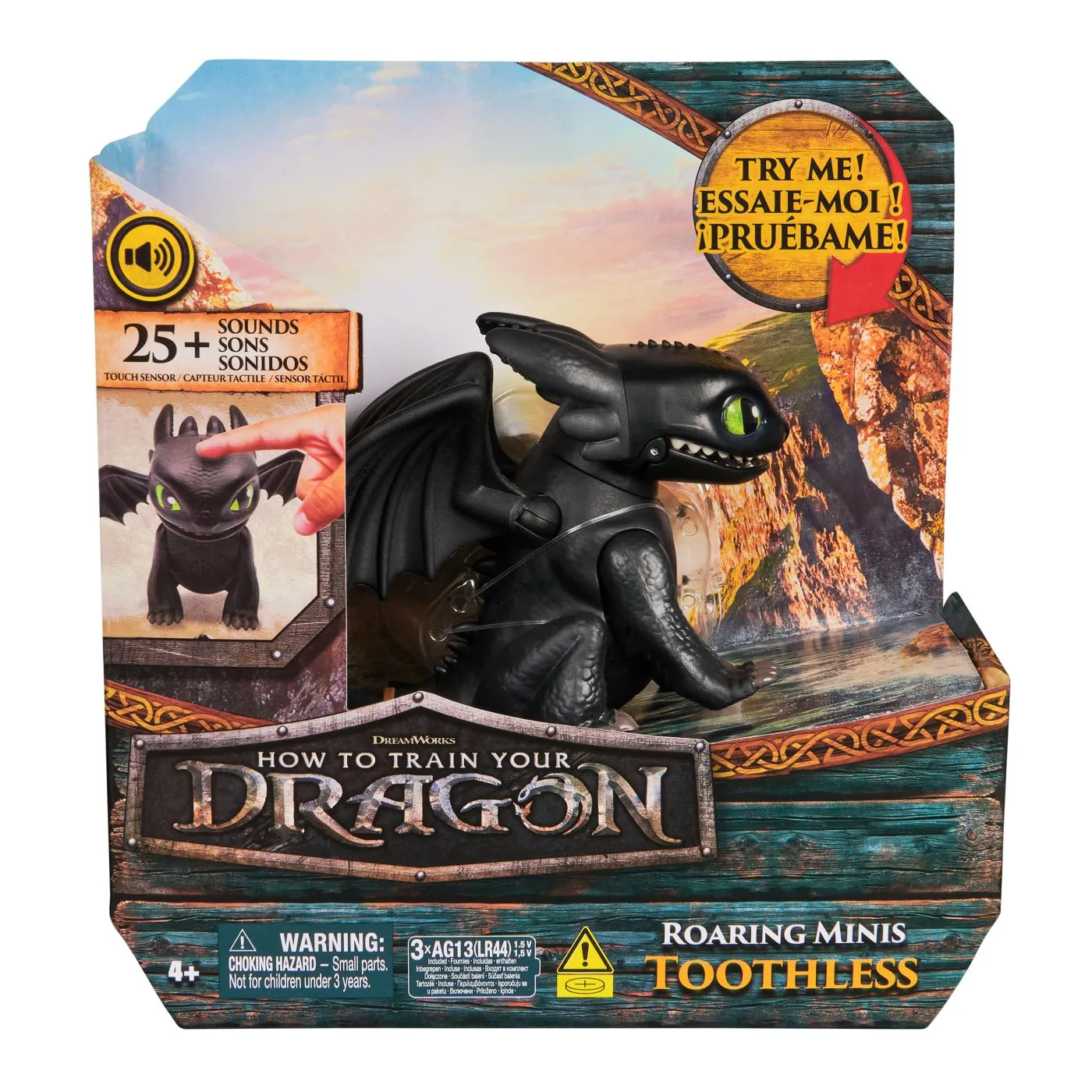 Jucării și Jocuri pentru copii - Cum sa iti dresezi dragonul figurina dragon toothless cu sunete, copii varsta 4 ani pana la 8 ani