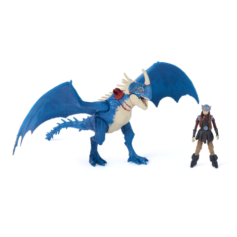 Cum sa iti dresezi dragonul incercarea flacarii set dragon deadly nadder si figurina astrid [1]