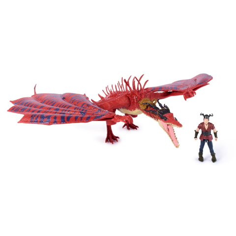 Cum sa iti dresezi dragonul incercarea flacarii set dragon monstrous nightmare si figurina snotlout [1]