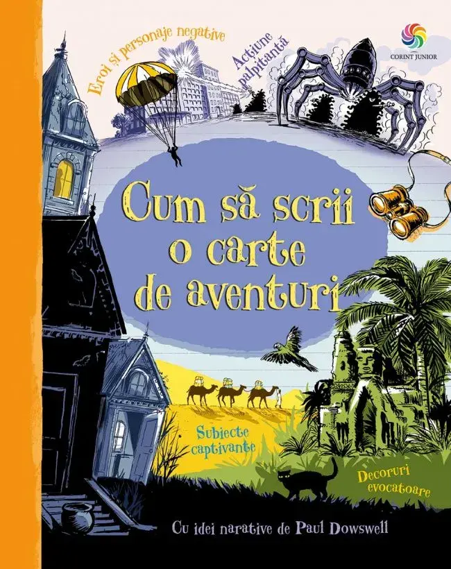 Cărți Educative, Activități - Cum sa scrii o carte de aventuri