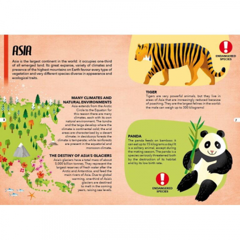 Cunoaste si exploreaza - Puzzle Animale pe cale de disparitie (205 piese) [3]