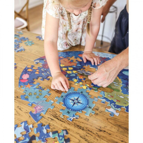 Cunoaste si exploreaza - Puzzle Mari si oceane (205 piese) [6]