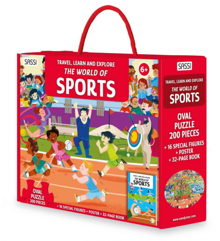 Puzzle 100 - 299 piese - Cunoaste si exploreaza - Puzzle Ora de sport (200 piese)