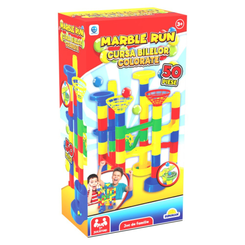 Jucării și Jocuri pentru copii - Cursa bilelor colorate -Smile Games