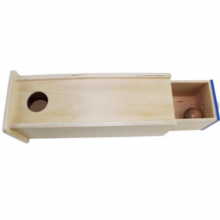 Cutia permanentei cu bila si sertar - Material Montessori, jucarii. [5]