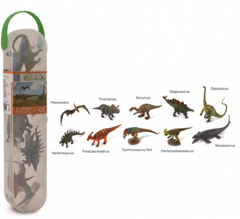 Jucării și Jocuri pentru copii - Cutie cu 10 minifigurine Dinozauri set 1
