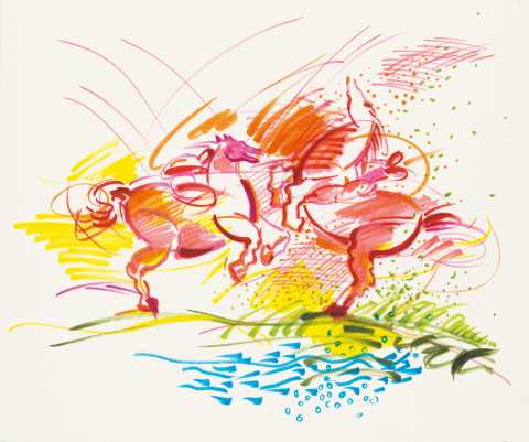 Cutie lemn 90 bucati pitt artist pen faber-castell [3]