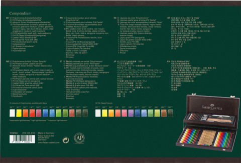 Cutie lemn compendium arta si grafica faber-castell [1]
