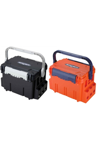 Pescuit si vanatoare - Cutie Meiho Bucket Mouth BM-5000 Orange