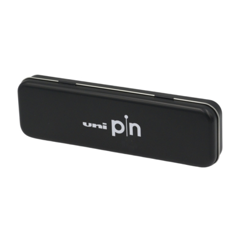 Penare fete, baieti, echipate si neechipate - Cutie metalica PIN Uni-Ball, tip penar