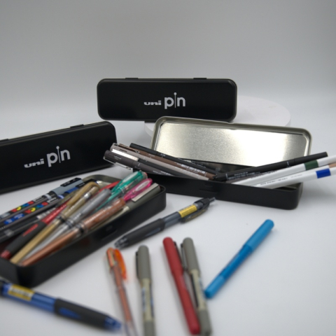 Cutie metalica PIN Uni-Ball, tip penar [3]