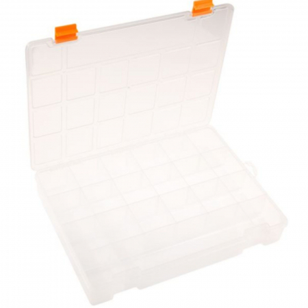 Cutii depozitare și organizatoare - Cutie organizator din plastic, transparenta ⭐ Micostore.ro