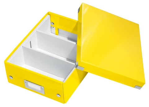 Cutie organizer mica galben click&store leitz [1]