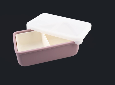 Cutie pranz bento cu compartimente detasabile, melii, blush berry copii cu varsta peste 0 luni [2]