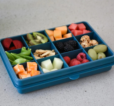 Cutie snack 12 compartimente, melii luxe, blue [1]