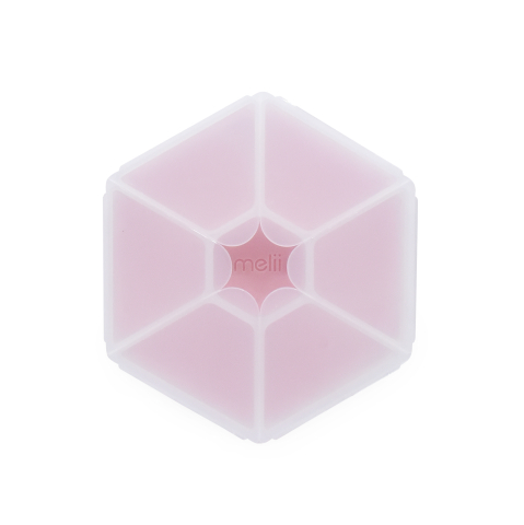 Cutie snack hexagon snackle 6 compartmente, melii, pink copii cu varsta peste 0 luni [1]