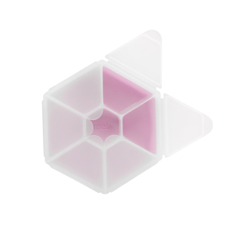 Cutie snack hexagon snackle 6 compartmente, melii, pink copii cu varsta peste 0 luni [5]