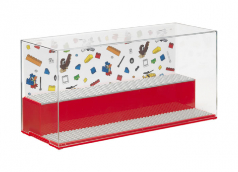 Cutii depozitare - Cutii depozitare Vitrina LEGO - Rosu