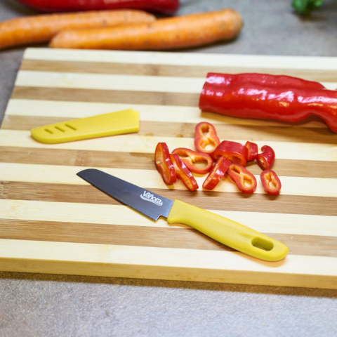 Cutit  cu teaca  9.5 cm, galben [4]