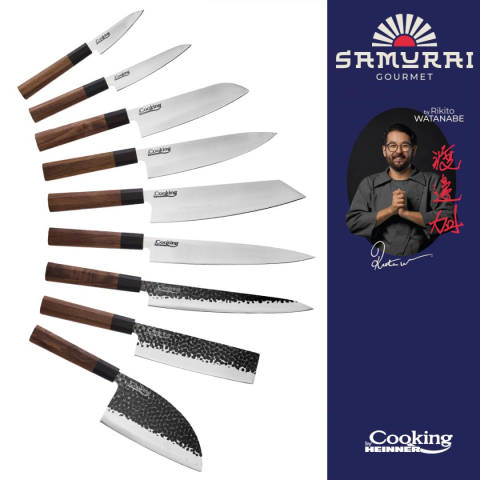 Cutit sujihiki 24 cm, rikito watanabe, samurai gourmet, cooking by heinner [8]