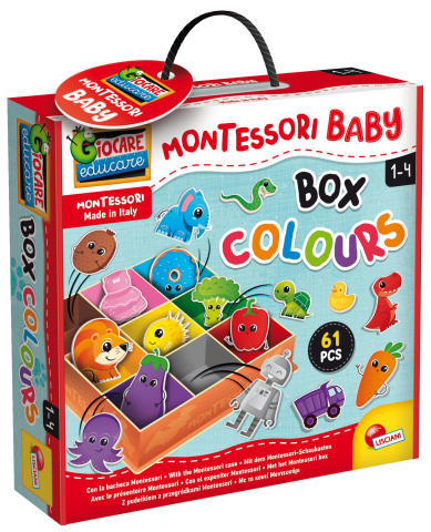 Jucării și Jocuri pentru copii - Cutiuta Montessori - Culori